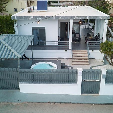 Seaside House In Nea Makri 빌라 외부 사진